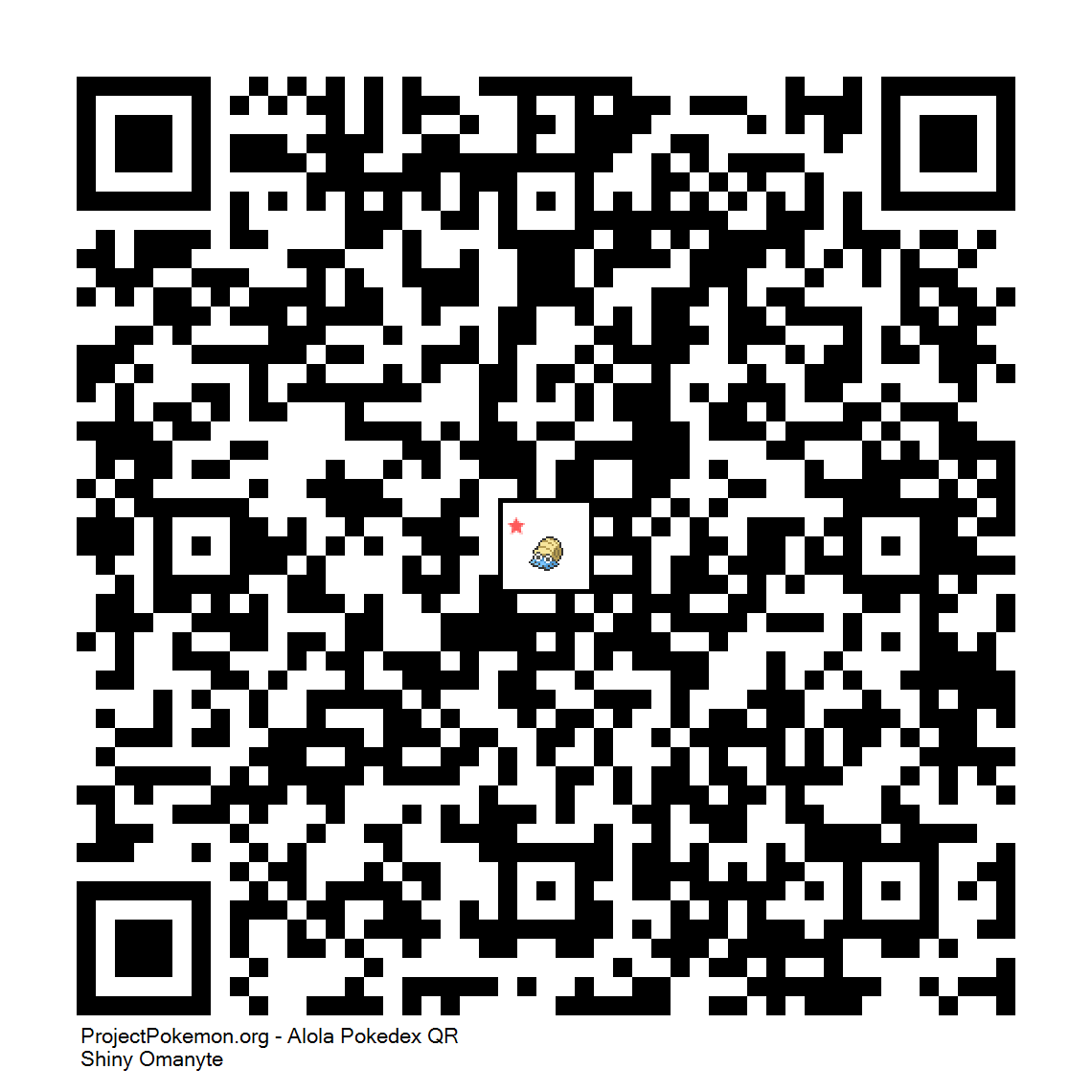 Cdigo QR de Omanyte variocolor
